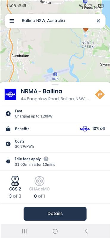 NRMA Chargefox Discount