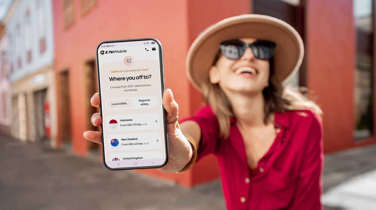 E.Tel Moible travel eSIMs