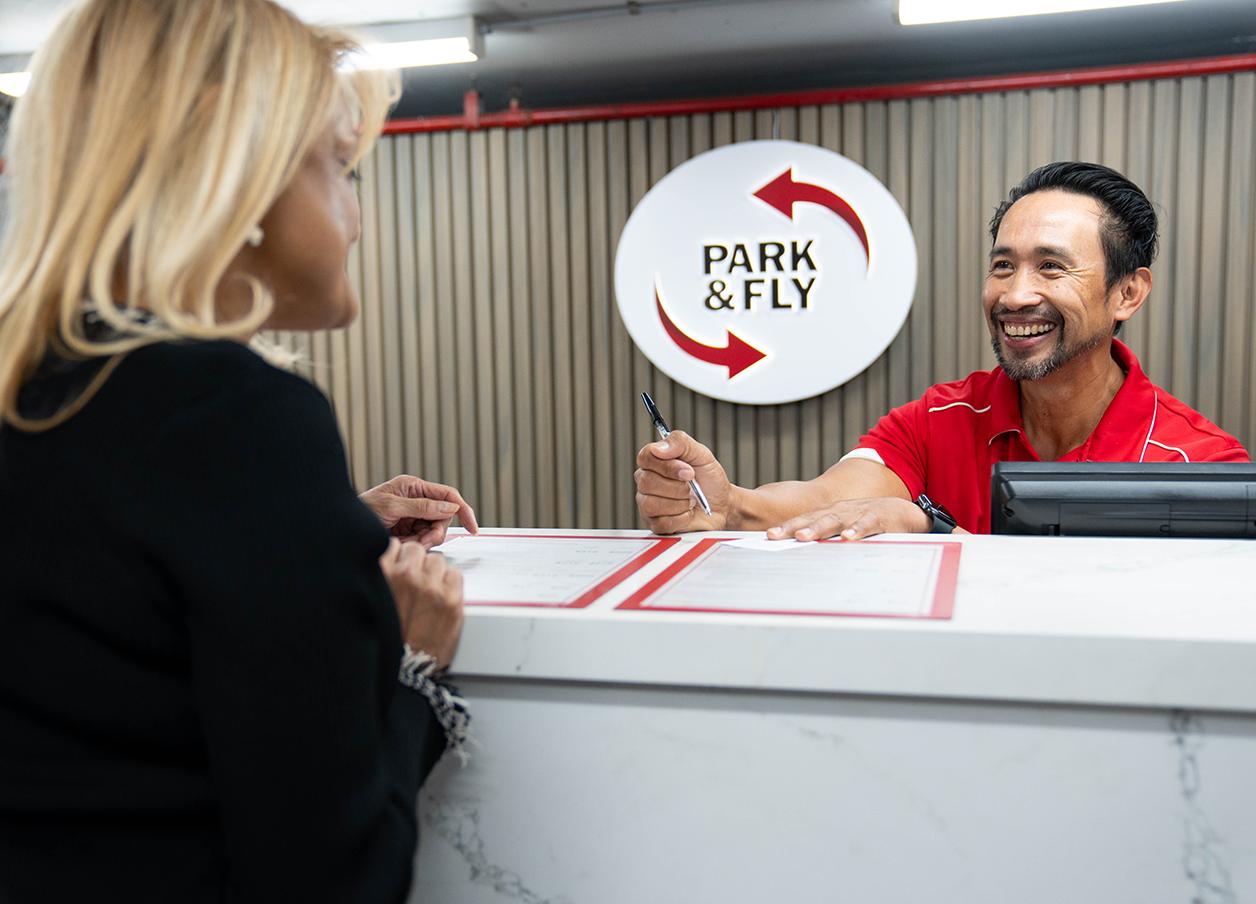 Park & Fly business customer