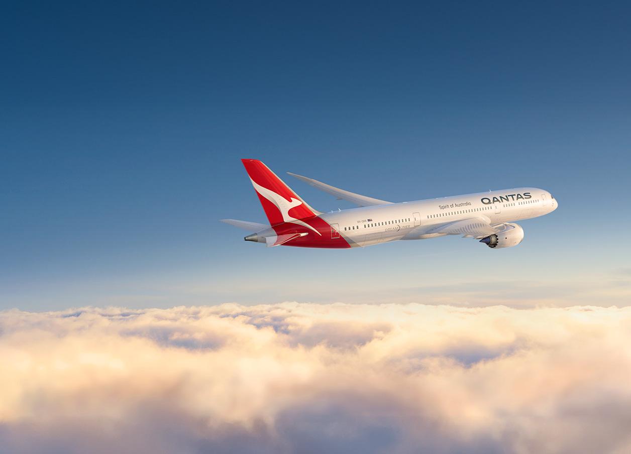 Qantas plane