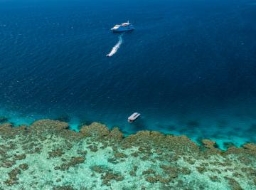 Aerial Great Barrier Reef