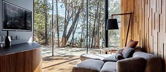 Freycinet Lodge room interior