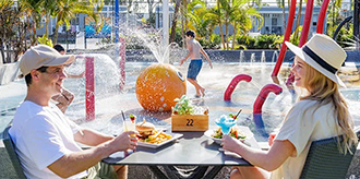 NRMA Treasure Island Holiday Park, QLD couple