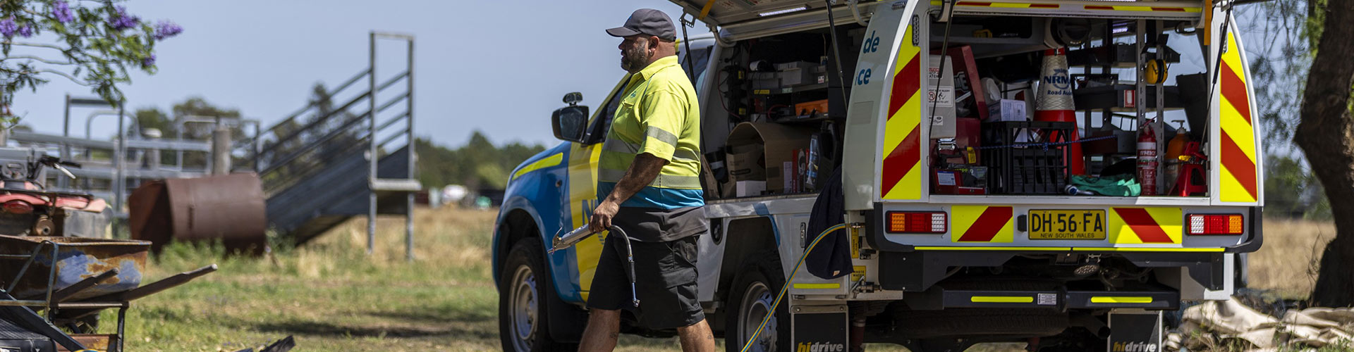 NRMA patrol in Dubbo as part of Outback Links program