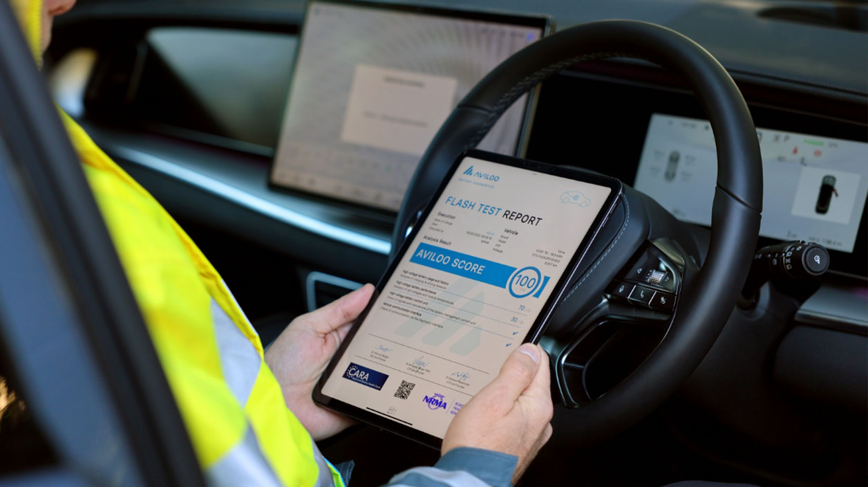 EV battery health check test