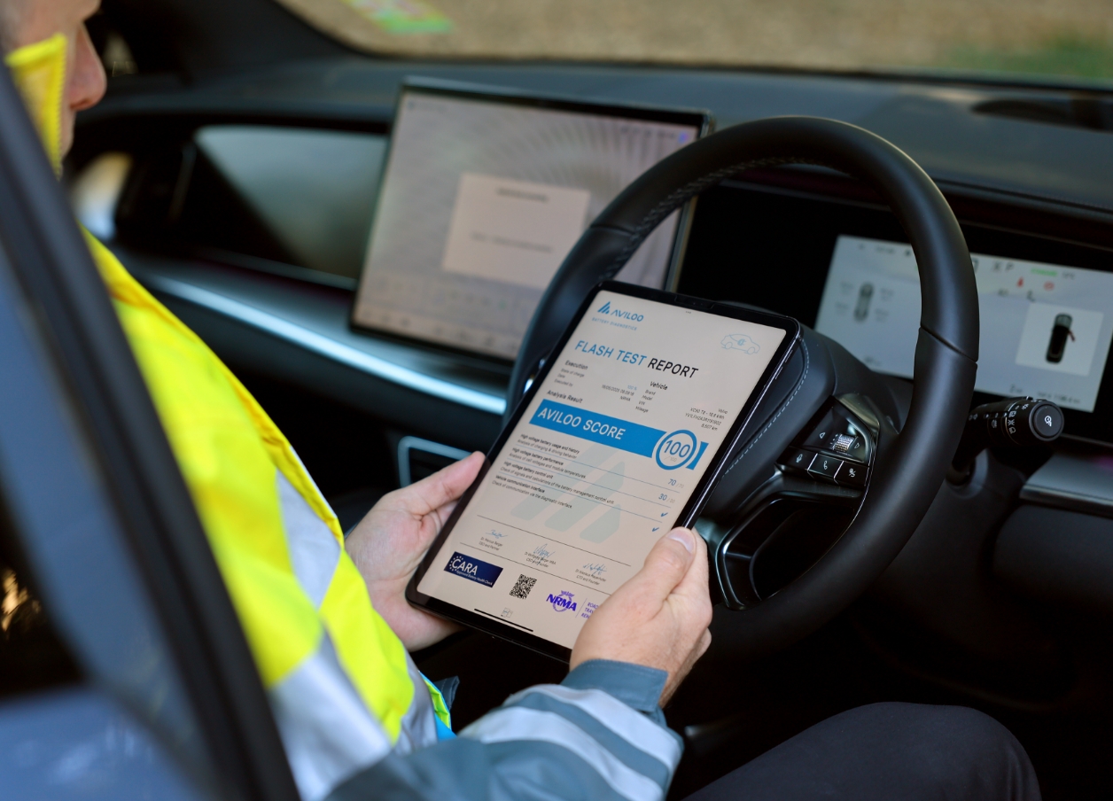 EV battery health check test