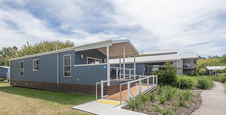 2 Bedroom Accessible Cabin exterior - Batemans Bay