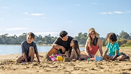 Family at Batemans Bay