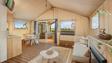 Glamping tent - Batemans Bay