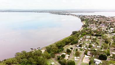 Canton Beach lakeside views