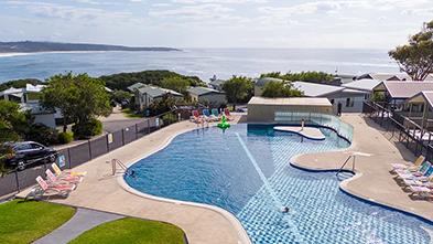 Merimbula pool outdoors