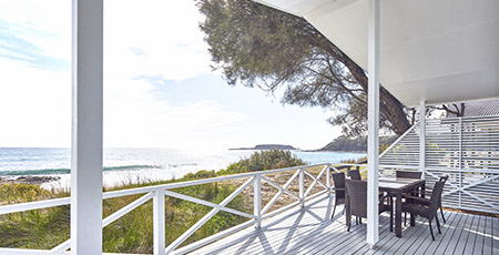Murramarang Beach House decking