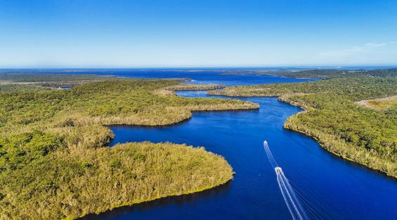 Myall Shores aerial