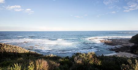 Beach and ocean at Norah Head