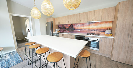 Beachbreeze Villa interior, Tathra