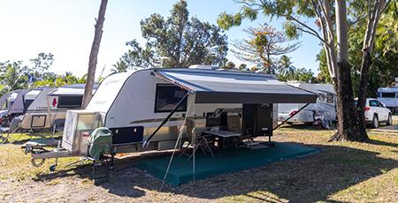 Airlie Beach powered caravan site