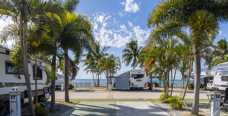 Bowen Beachfront Powered Caravan Site
