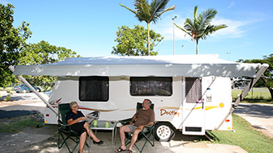 Cairns caravan site