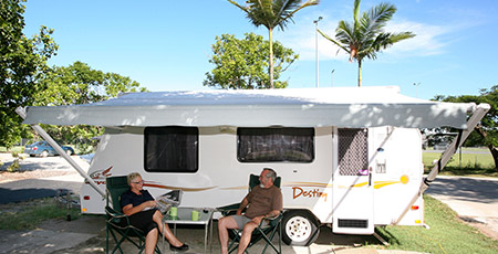 Cairns caravan powered site