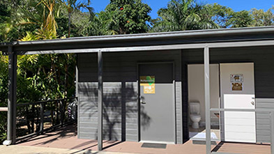 Showers at Cape Hillsborough