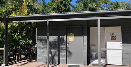 Showers at Cape Hillsborough, QLD