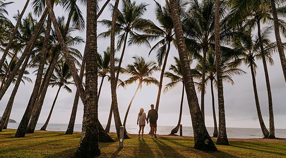 Couple at Palm Cove, QLD