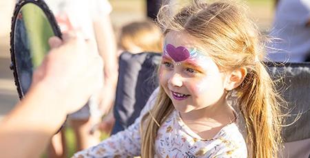 Kids club face painting