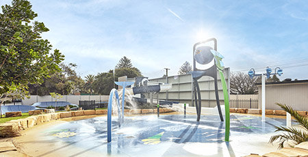 Water park at Victor Harbor, SA