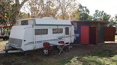 Mildura ensuite caravan site