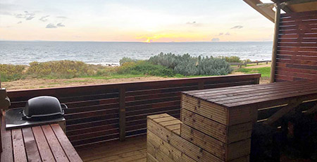 Safari Tent ocean view, Phillip Island