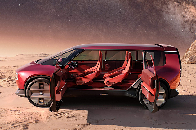 Renault E-Space concept interior