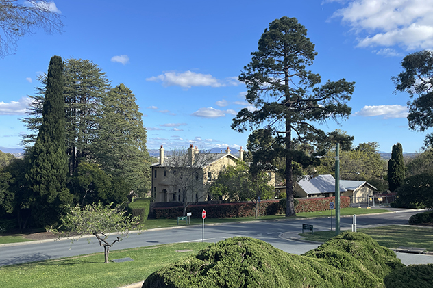 Historic building at RMC Duntroon in Canberra