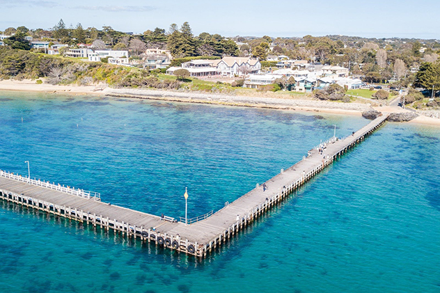Pier at Portsea in Victoria