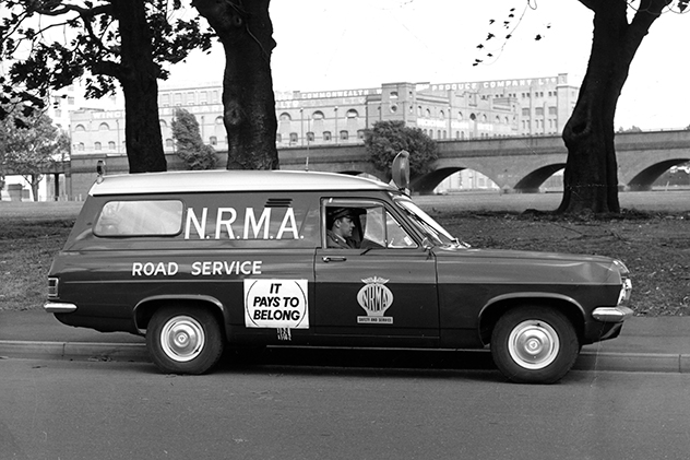 NRMA has provided roadside assitance for more than 100 years