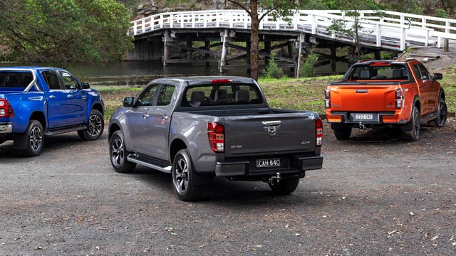 Toyota Hilux vs Isuzu D-Max vs Mazda BT-50