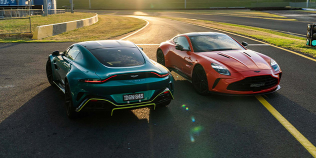 Aston martin vantage Track