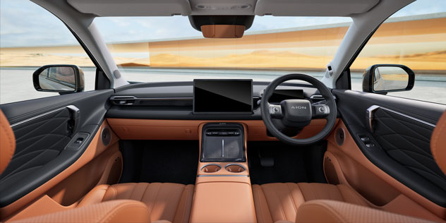 Interior of GAC Aion