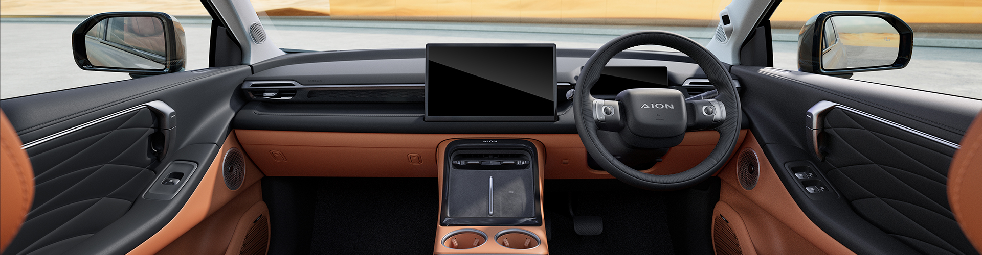 GAC Aion SUV interior.