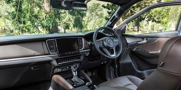 Mazda BT50 interior