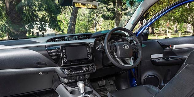 Toyota Hilux interior