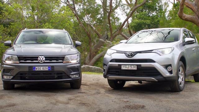 2016 Volkswagen Tiguan vs Toyota Rav4 comparison review