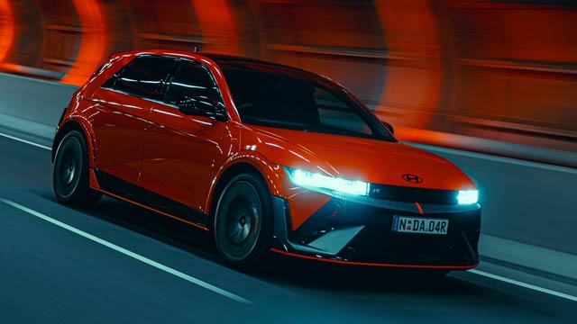 Red 2023 Hyundai Ioniq 5 N 