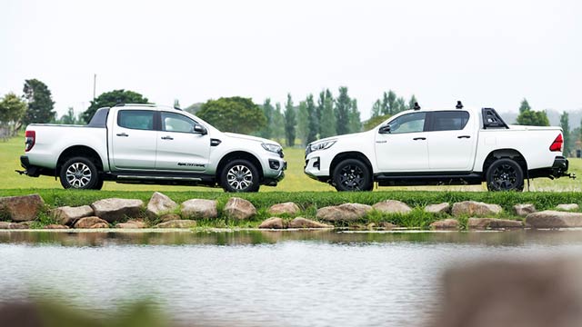 Toyota HiLux Rogue vs Ford Ranger Wildtrak