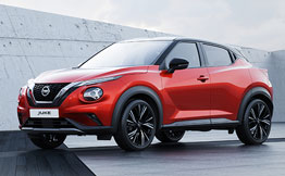 Red Nissan Juke