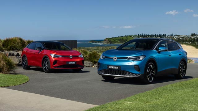 2025 Volkswagen ID.4 and ID.5 GTX