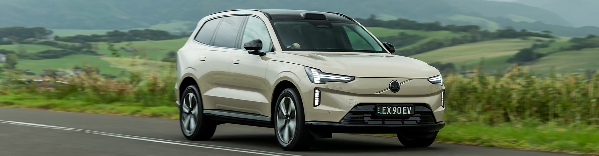 Volvo EX90 Plus twin motor - Sand Dune