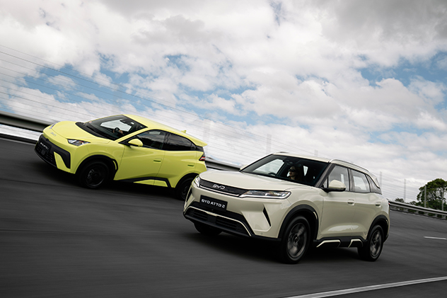 2026 BYD Atto 1 and Atto 2