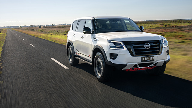 Nissan Patrol Warrior in White