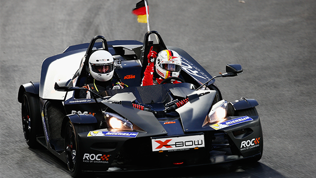 a race car on a track