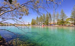 The river at Brunswick Heads